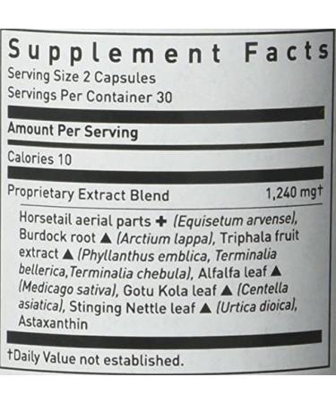 Gaia Herbs Skin & Nail Support - 60 Liquid-Filled Caps | Professional Solutions for Health - Buy Online on GoSupps.com