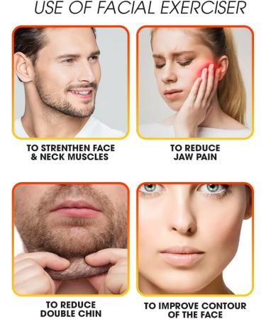 I Med & Design Facial Exerciser Jawline Exerciser for Men and Women Tone Tighten & Strengthen Target Your jawline Chin Lips and cheekbones Jaw Exerciser for Beginner Intermediate Advanced (Light Light Blue - Buy Online on GoSupps.com