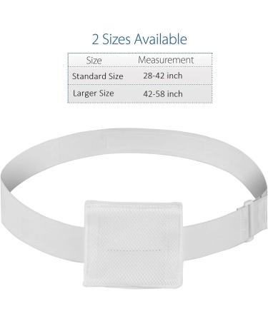 G-Tube Holder Belt for Peritoneal Dialysis & Gastrostomy Tubes - Adult Size - Buy Online on GoSupps.com