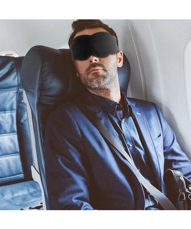 Buy 2 Pcs Memory Foam Sleeping Masks - Portable Cloud Shape Eye Covers Light Blocking Comfortable Gift for Men & Women (Black & Pink - Buy Online on GoSupps.com