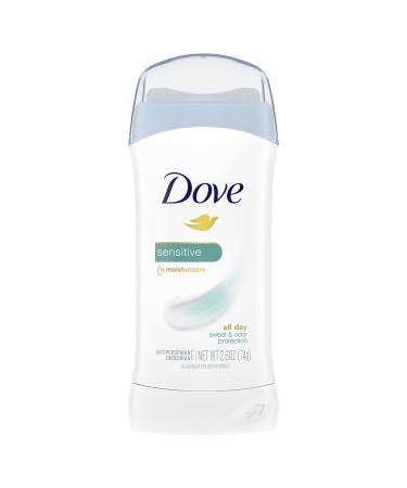 Dove Invisible Solid Antiperspirant Deodorant Stick for Women  Sensitive  For All Day Underarm Sweat & Odor Protection 2.6 oz - Buy Online on GoSupps.com