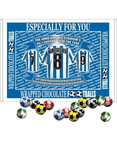 Huddersfield Football Shirt Personalised Gift Boxed Sweets Variety - Buy Online on GoSupps.com