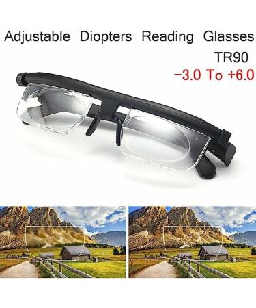 Luckky Vifocus Adjustable Dial Glasses - 2 Pieces for Close & Distant Vision Perfect Adjustable Reading Goggles - Buy Online on GoSupps.com