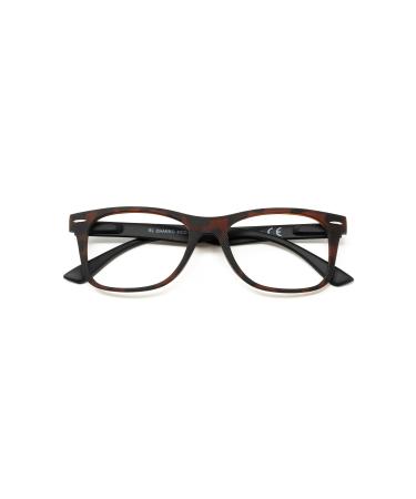 El Charro Reading Glasses Model Illinois Tortoise/Black Diottria +1.5-1 Product