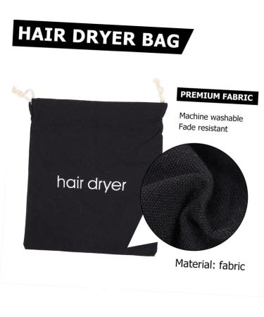 FOMIYES 8 Pcs Hair Dryer Storage Bag Curly Human Hair Wigs Canvas Tote Bags Hair Dryer Carrying Bags Curling - Buy Online on GoSupps.com