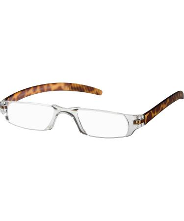 Buy Dr. Dean Edell Slim Vision Tortoise Reading Glasses (+3.00) - Stylish & Comfortable | International Shipping Available - Buy Online on GoSupps.com