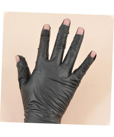 Beatifufu 1 Set Nail Gloves Nail Tape Gloves Fixing Tape Nail Art Tape Nail Art Accessory Protection Gloves Gloves for Gel Nail Protection Tape Nail Striping Tape - Buy Online on GoSupps.com