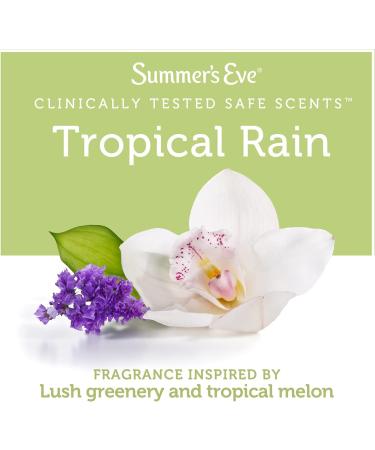 Summer's Eve Tropical Rain Freshening Spray 12 oz - Pack of 6 | pH Balanced, Dermatologist & Gynecologist Tested - Buy Online on GoSupps.com