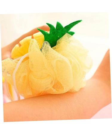 Angoily 4pcs Mesh Shower Pouf Ball - Large Bath Sponge for Spa & Relaxation | International Shipping Available - Buy Online on GoSupps.com