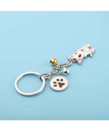 Ensianth Dog Keychain | Perfect Gifts for Dog Lovers | Puppy Paw Print Keyring for Dog Owners - Buy Online on GoSupps.com