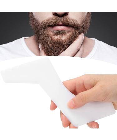 Buy Bartform Stencil - Razor Beard Styling Stencil for Curved Cosplay Wigs | White Plastic | Perfect for Home Travel & Salon - Buy Online on GoSupps.com
