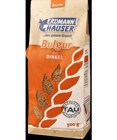 ErdmannHAUSER Grain Products Organic Bulgur from Spelt (2 x 500 gr)