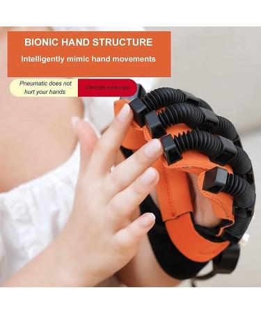 Hand Rehabilitation Robot Gloves Finger Training Stroke Hand Splint Finger Orthotics With Single Finger Training And Mirror Mode for Long-Term Relief(Size:S code Color:left hand) S code left hand - Buy Online on GoSupps.com