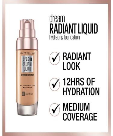 Maybelline Dream Satin Liquid Foundation 62 Sandelwood Beige - Buy Online on GoSupps.com