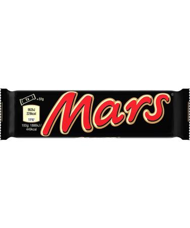 MARS - Milk Chocolate Nougat & Caramel Bars - Large size - 32 x 51g - Buy Online on GoSupps.com