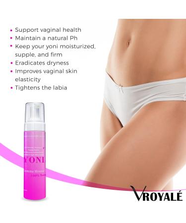 250ml pH-Balanced Yoni Femme Mousse - Natural Feminine Wash for Sensitive Skin - Buy Online on GoSupps.com