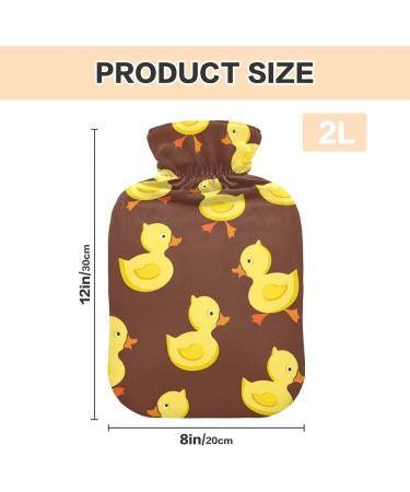 Buy Yellow Happy Duckling Hot Water Bottle - 2L Pain Relief & Hot/Cold Compress - Buy Online on GoSupps.com