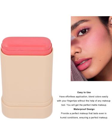 Blush Stick 30g Tinted Solid Moisturizer Stick Long Lasting Moisturizing Function Waterproof for Travel (01#) - Buy Online on GoSupps.com