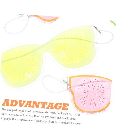 Lurrose 4pcs Gel Eye Mask Ice Pack Set - Cold Compress Cooling Eye Shade for Sleeping and Travel - Assorted Colors - 1 Count - Buy Online on GoSupps.com