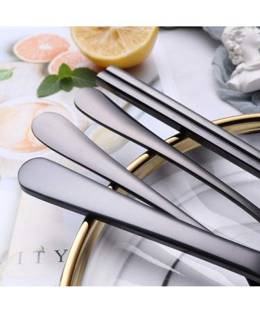 Portable Stainless Steel Camping Cutlery Set with Waterproof Case - Black - Buy Online on GoSupps.com