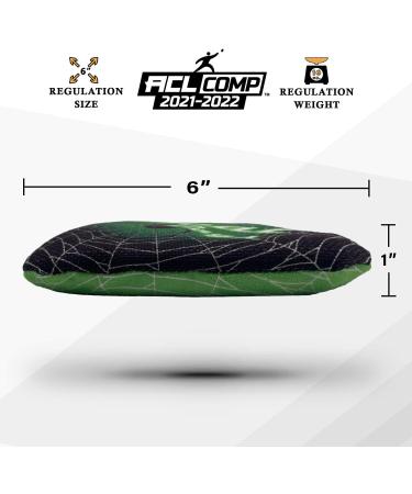 Lime Mamba Series ACL Comp Approved Cornhole Bags 2021-2022 - Set of 4, Made in USA - Buy Online on GoSupps.com