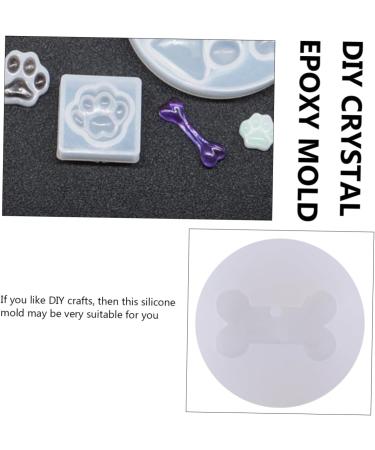 COHEALI Resin Molds 12 pcs Dog Bone Pendant Silicone Mold crystal mold dog silicone molds DIY Home Handcraft Mold Candle Chocolate Candy Molds As Shownx3pcs 5X5X1cmx3pcs - Buy Online on GoSupps.com