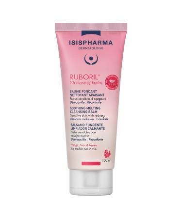 ISISPHARMA RUBORIL Cleansing balm 100 ml - Soothing cleansing melting balm - Eliminates impurities - Dry and sensitive skin - Innovative texture - Unscented - Made in France