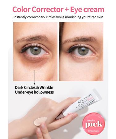BEAUDIANI Korean Glow Eye Cream 15ml - Dark Circle & Wrinkle Cover - Buy Online on GoSupps.com