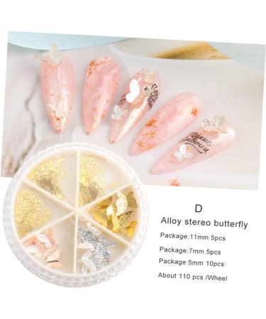 Mikinona 4 Box Manicure Patches Glitters Sticker Nail Art Nail Sequins Powder Nail Art Decoration Nail Art Ornament 3d Nail Art Sticker Confetti Nail Decals Nail Decor 3d Manicure Sticker 6cm Assorted Color - Buy Online on GoSupps.com