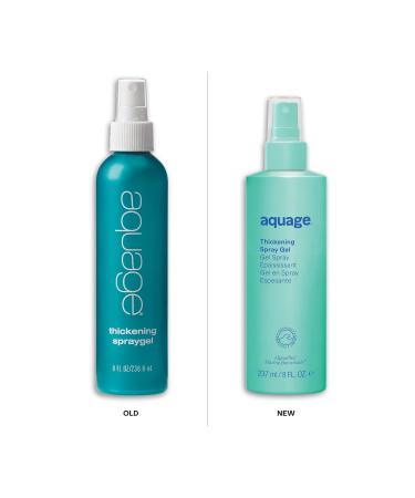 Aquage Thickening Spraygel Firm-Hold Styling Spray with Ultraflex Polymer Technology Thickens & Strengthens Fine Thin Hair That Lacks Body & Vitality Floral - Consciously Crafted 8 Fl Oz (Pack of 1) - Buy Online on GoSupps.com