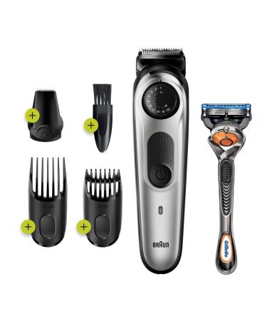 Braun 81705172 BT5260 Beard and Hair Trimmer 39 Length Settings Black/Silver Metallic BT5260 Single