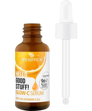 cosnova Essence Cosmetics HELLO GOOD STUFF GLOWC SERUM soothing with vitamins nourishing natural 30ml - Buy Online on GoSupps.com
