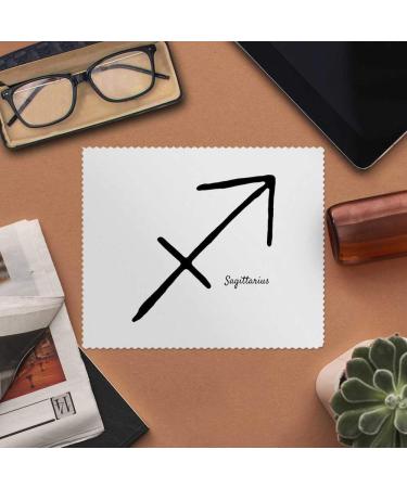 2 x Microfiber Cleaning Cloths for Glasses with Zodiac Symbols | Ideal for Eyewear Care - Buy Online on GoSupps.com