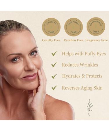 NutraVive Eye Restore Cream - Anti-Aging Treatment for Puffiness & Fine Lines - Lift & Firm Tired Eyes - 1.7 Oz - Buy Online on GoSupps.com