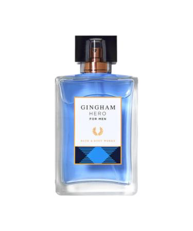 Bath & Body Works Bath and Body Works Gingham Hero Men's Fragrance 3.4 Ounces Cologne Spray (Gingham Hero)
