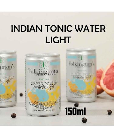 Folkington Soda & Tonic Water Pick N Mix - Choose From 5+ Flavours |Ginger Ale FP Soda FP Tonic FP Tonic Light FP Lemonade FP | Gift Set for Water Lovers Pack 4 x 150ml Pack of 4 - Buy Online on GoSupps.com