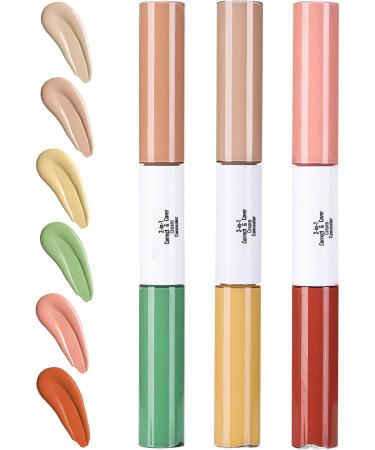 Correcteur Pour Femmes | Correcteur Maquillage Tr s Couvrant 3X Pour Une Tenue Impeccable - R sistant l'Eau et la Transpiration pour Mariage Rendez-vous - Id al Cadeau pour Amies M re et Petite - Buy Online on GoSupps.com