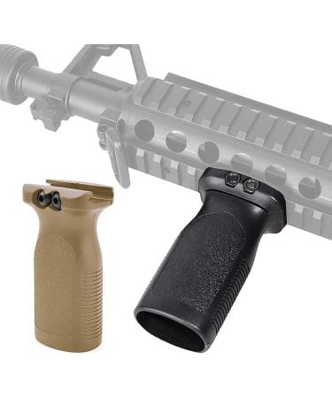 Seuly Universal Vertical Front Handle - Ergonomic Angled Nylon AFG1 for 20mm Picatinny Rail System | Best Handle Accessories for Optimal Performance - Buy Online on GoSupps.com