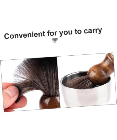 FOMIYES 3-Pack Men's Beard Brush & Razor Set - High-Quality Shaving Tools for Perfect Grooming - Buy Online on GoSupps.com