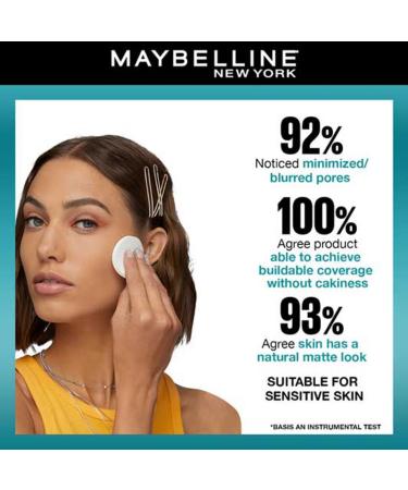Maybelline Fit Me Matte + Poreless Compact Powder 128 Warm Nude - 16H Oil Control SPF 32 - International Shipping - Buy Online on GoSupps.com