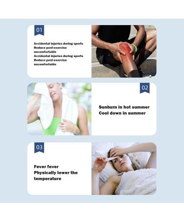 Ice Packs for Injuries Reusable Ice Pack Cold Compress Soft Ice Bag Sports Ice Pack Knee and Ankle Sprain Relief Fever Reduction Ice Pack Leak-Proof Hot Water Bag Blue - Buy Online on GoSupps.com