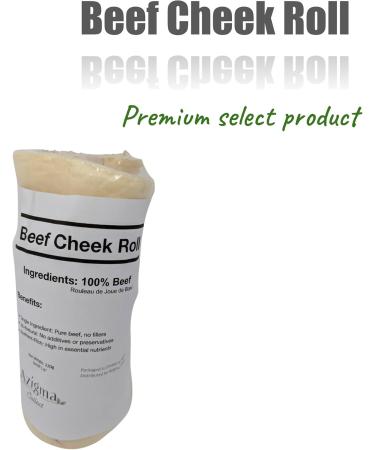 Beef Cheek Roll for Dogs Natural Chew Treat Small (5-6 inches) - Buy Online on GoSupps.com