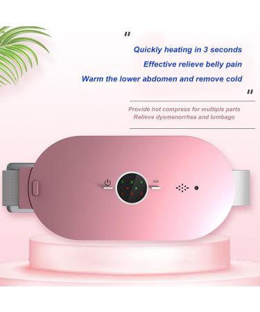 Buy NATUDECO 4-Temperature Heating Menstrual Belt - Fast Heating & Vibration Massage for Pain Relief | International Shipping Available - Buy Online on GoSupps.com