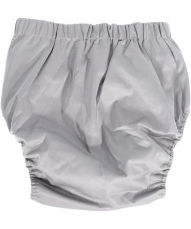 Washable Adult Nappy Pants - Adjustable Incontinent Care Diaper for Elderly - Reusable Cloth Diaper for Personal Care (Gray) - Buy Online on GoSupps.com