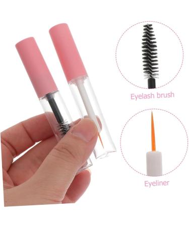 Didiseaon 3 Sets Eyeliner Stick Mascara Tubes Empty Glass Containers Miss Stick Tube The Pet Eyelash Pink - Buy Online on GoSupps.com
