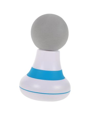 Frcolor 1 set mini massage device Foot massage devices Little neck back Small massager Electrical muscle massage device body tool small bag of pebbles white 11.5x7.5cm white