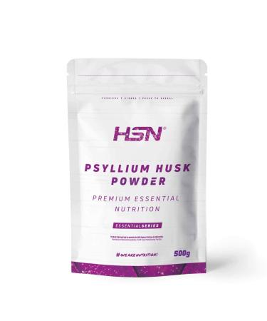 HSN HSN - Psyllium Husk | Psyllium Shells | Plantago ovata Shells | Source of Soluble Fiber + Fights Constipation + Improves Intestinal Transit | in powder form neutral to the