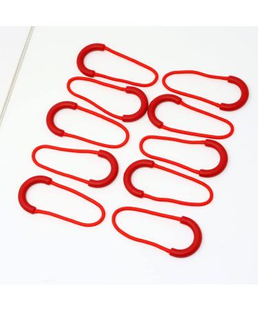 Honbay 10-Pack U-Shaped Nylon Zipper Fans - Durable Replacement for Backpacks Luggage Clothing (Red) | International Shipping Available - Buy Online on GoSupps.com