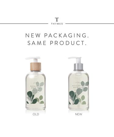 Thymes Eucalyptus White Tea Hand Wash - 8.25 Fl Oz Silver Pump - Pack of 1 - Buy Online on GoSupps.com