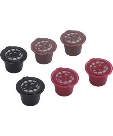  Haofy Haofy 6pcs Reusable Multi-Capsules Economy Cups and Coffee Capsules Complete - Buy Online on GoSupps.com